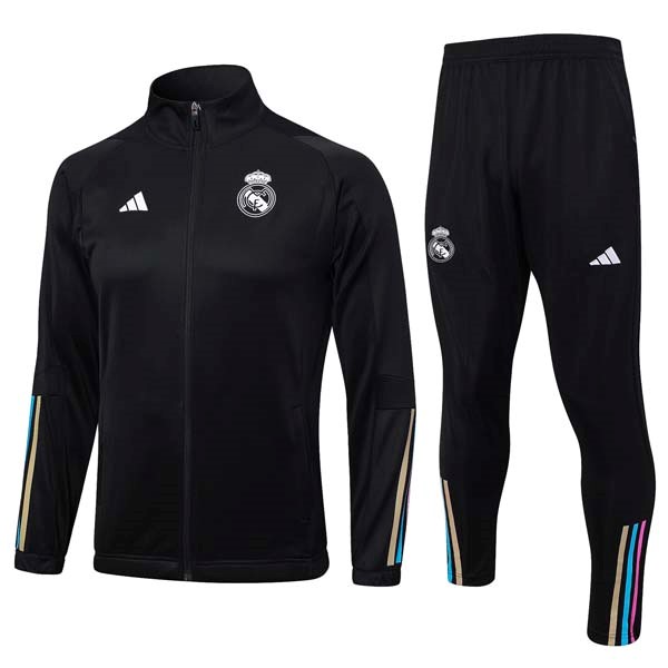 Trainingsanzug Real Madrid 2023-24 Schwarz